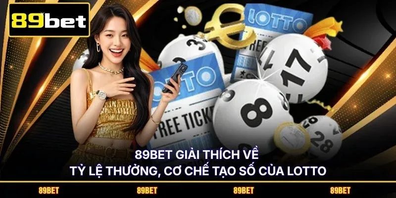 89BET giải thích về tỷ lệ thưởng, cơ chế tạo số của Lotto