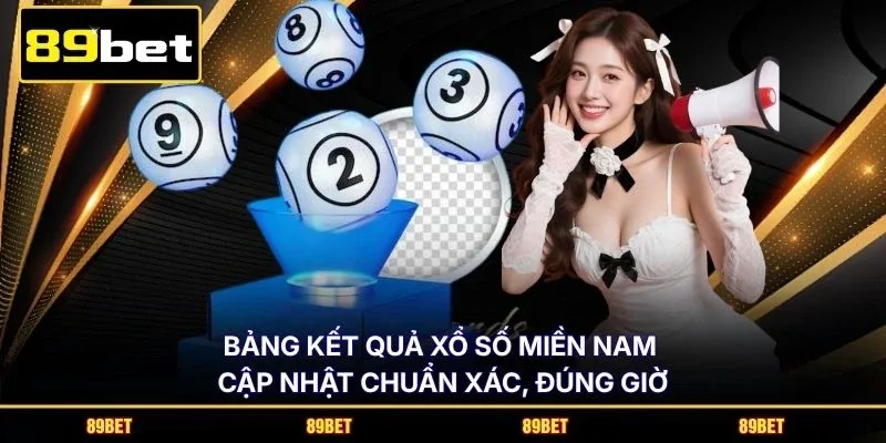 Bảng kết quả xổ số miền Nam cập nhật chuẩn xác, đúng giờ