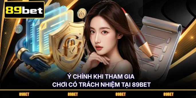 Ý chính khi tham gia chơi có trách nhiệm tại 89BET